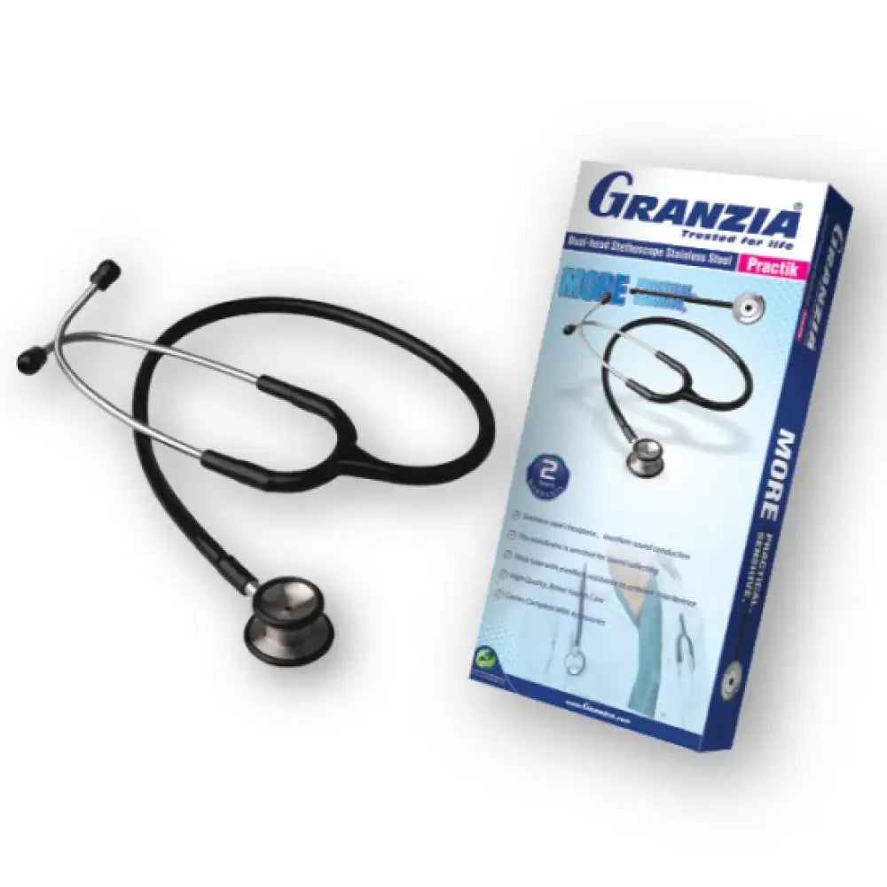 GRANZIA Dual-Head Stainless Steel Stethoscope