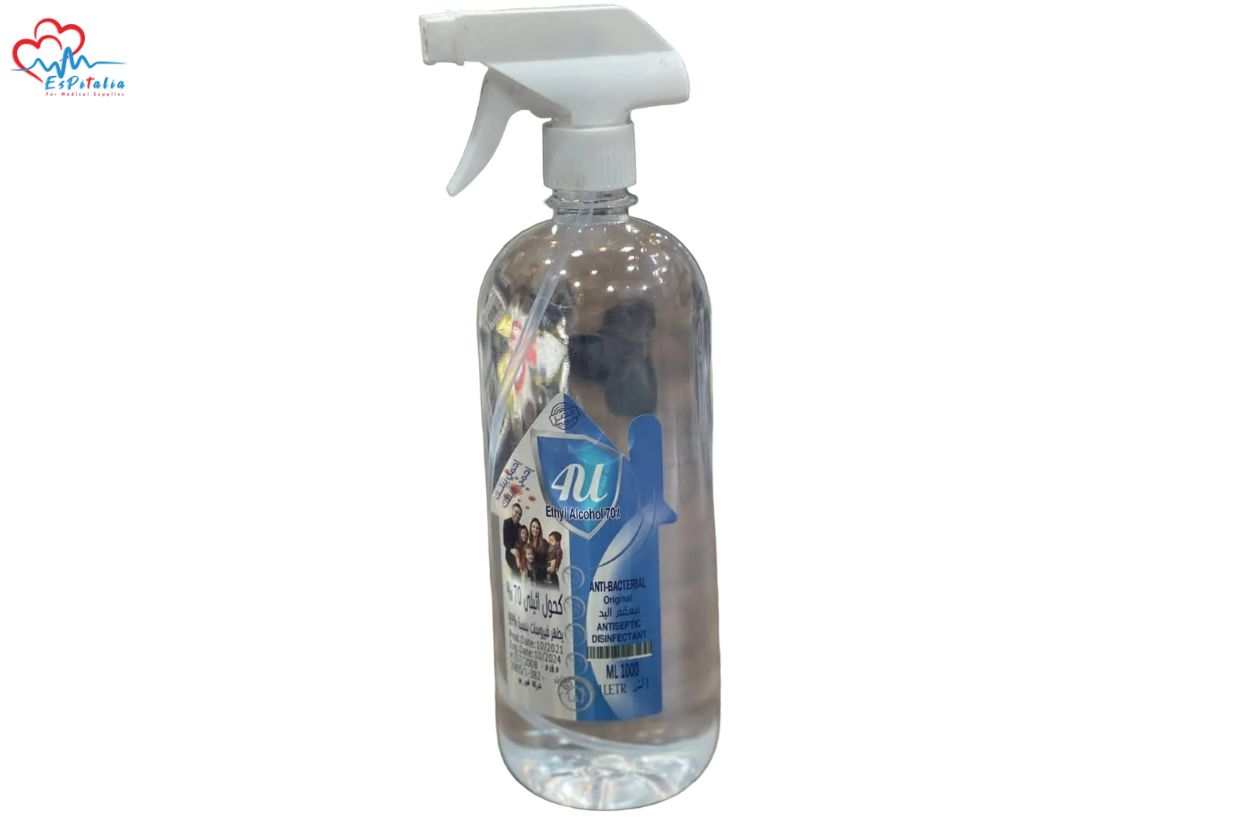 4U – Ethyl Alcohol 70% Antibacterial Spray (1 Liter)