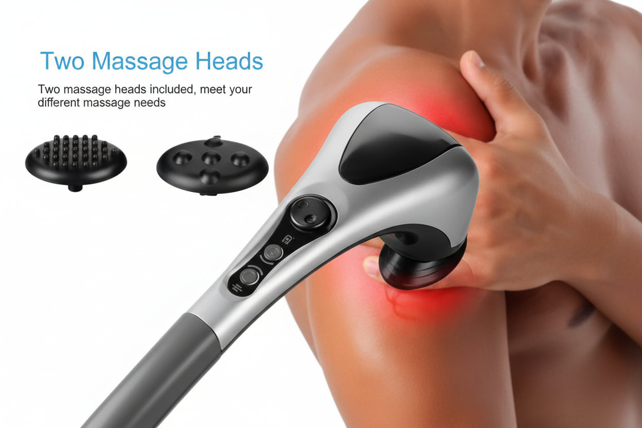 Double Heads Heating Massager – MAS-2000